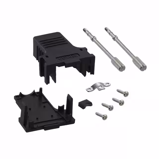 165X03309A Conec  Capots de connecteurs D-Sub en forme de D